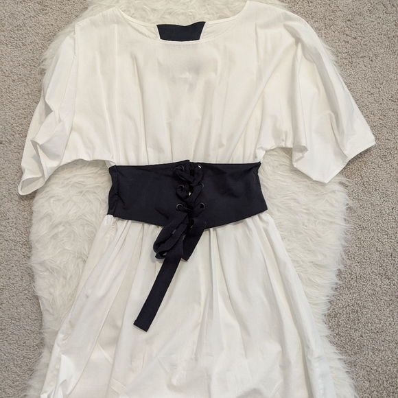 Zara White Midi Dress - Picture 2 of 5